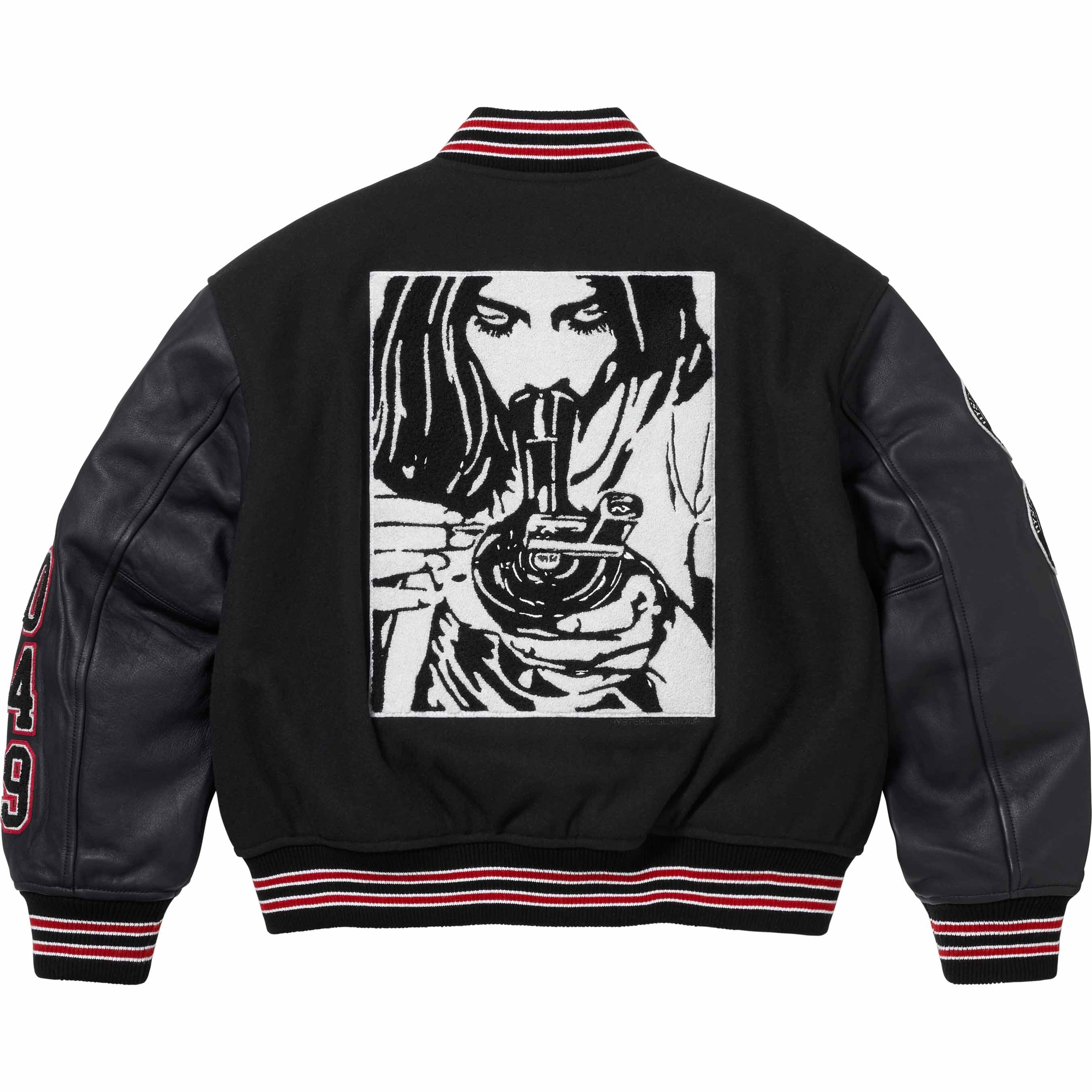 Supreme®/HYSTERIC GLAMOUR Varsity Jacket view 6
